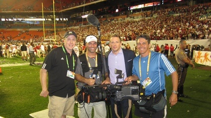 Mike Plante with Liam McHugh