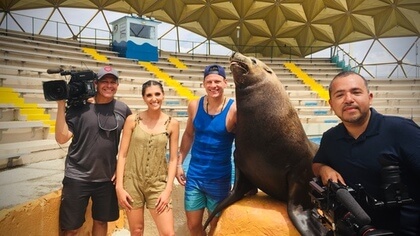 Mike Plante with Kelly Saco